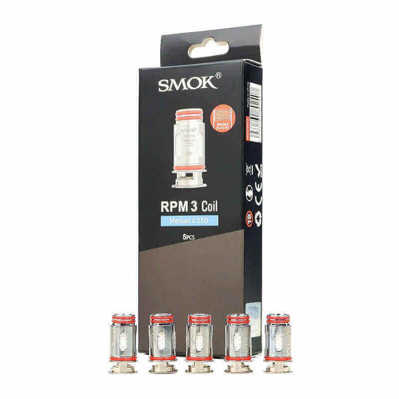 Résistances Smok RPM3 – Pack de 5 0.15 ohm | VAPEVO