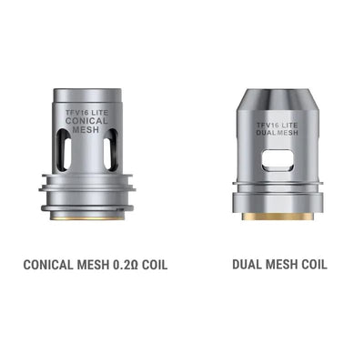 Résistances Smok TFV16 Lite - Pack de 3 Conical Mesh 0.2 ohm | VAPEVO