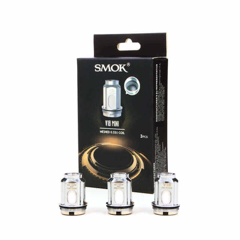Résistances Smok TFV18 Mini – Pack de 3 0.15 ohm | VAPEVO