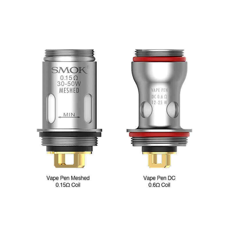 Résistances Smok Vape Pen V2 - Pack de 5 Meshed 0.15 ohm | VAPEVO