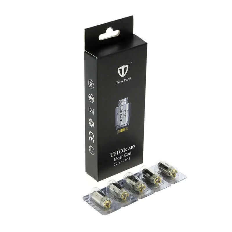 Résistances Thinkvape Mesh Thor AIO – Pack de 5 0.2 ohm | VAPEVO