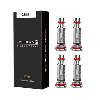 Résistances Uwell Caliburn G – Pack de 4 0.8 ohm | VAPEVO