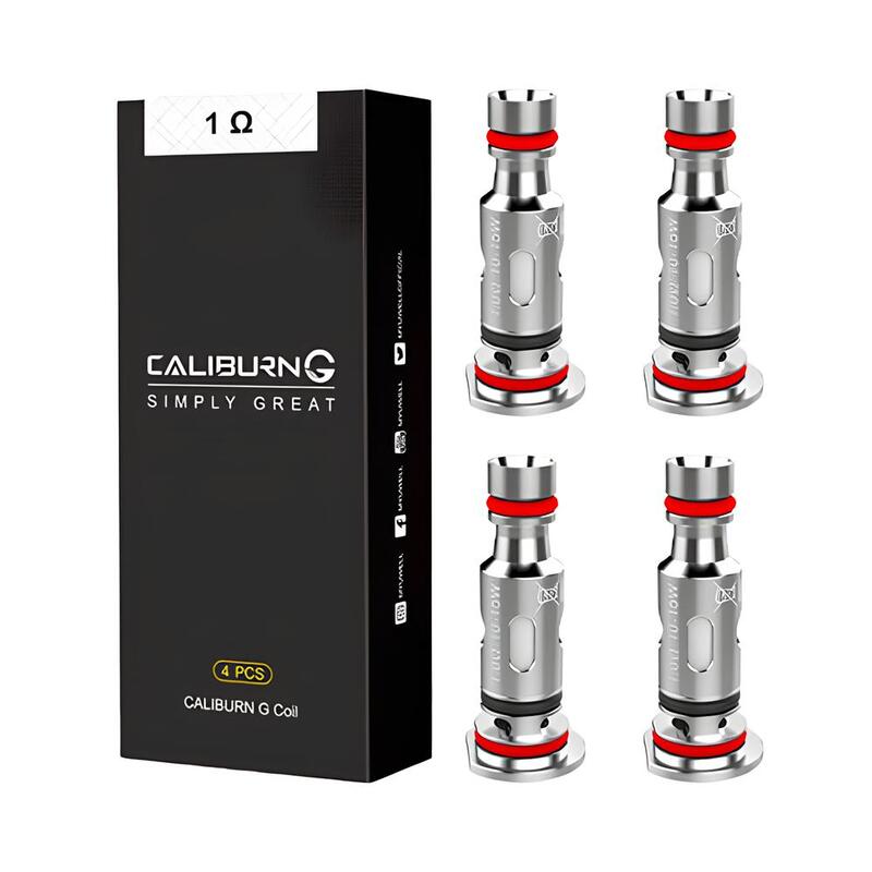 Résistances Uwell Caliburn G – Pack de 4 1.0 ohm | VAPEVO