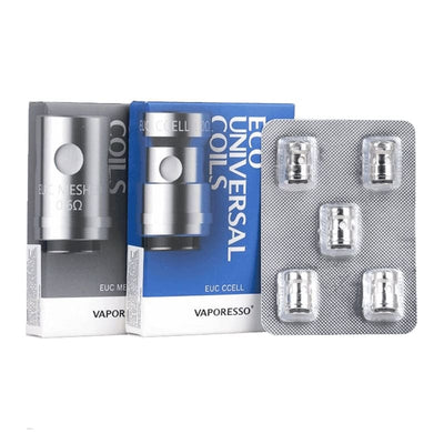 Résistances Vaporesso EUC CCELL – Pack de 5 0.6 ohm | VAPEVO