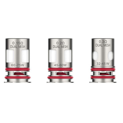 Résistances Vaporesso GTX Dual Mesh - Pack de 5 0.15 ohm | VAPEVO