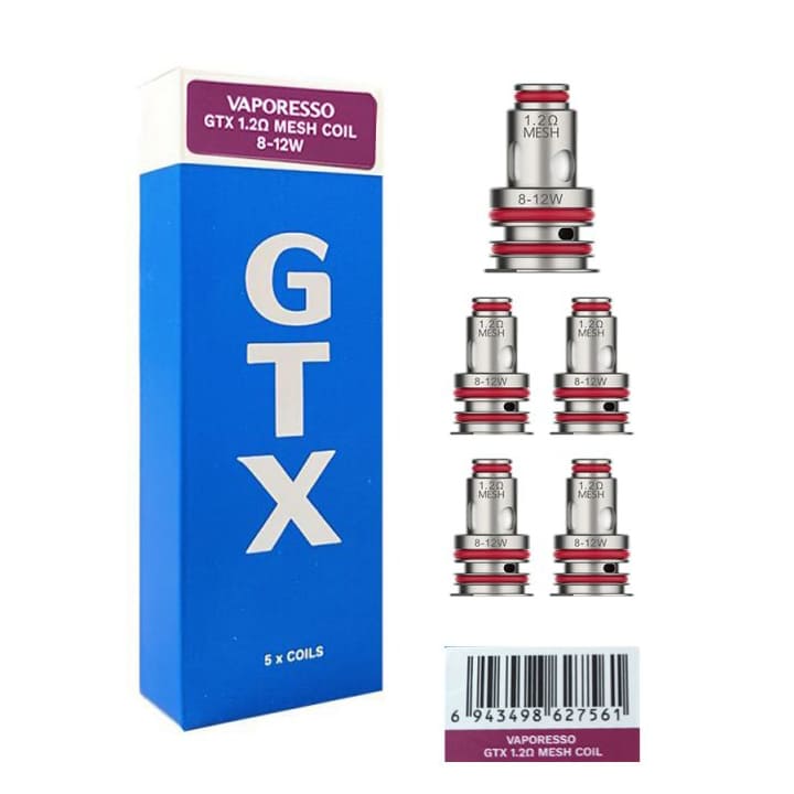 VAPORESSO Coils GTX V2 - 5 Pieces VAPORESSO Coils GTX V2 - 5 Pieces
