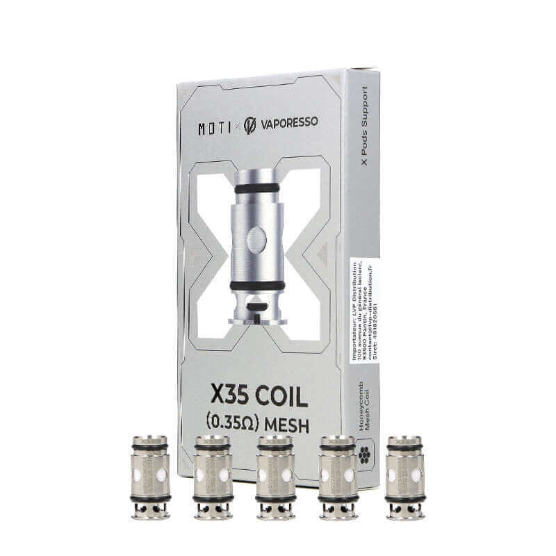 Résistances Vaporesso X35 – Pack de 5 0.35 ohm | VAPEVO