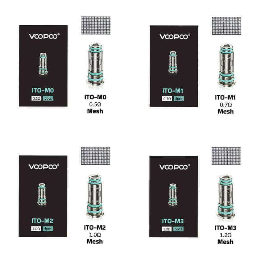 Résistances Voopoo ITO – Pack de 5 ITO-M0 0.5 ohm | VAPEVO