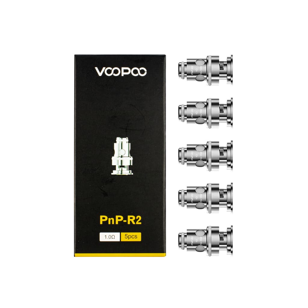 Résistances Voopoo PnP – Pack de 5 R2 1.0 ohm | VAPEVO