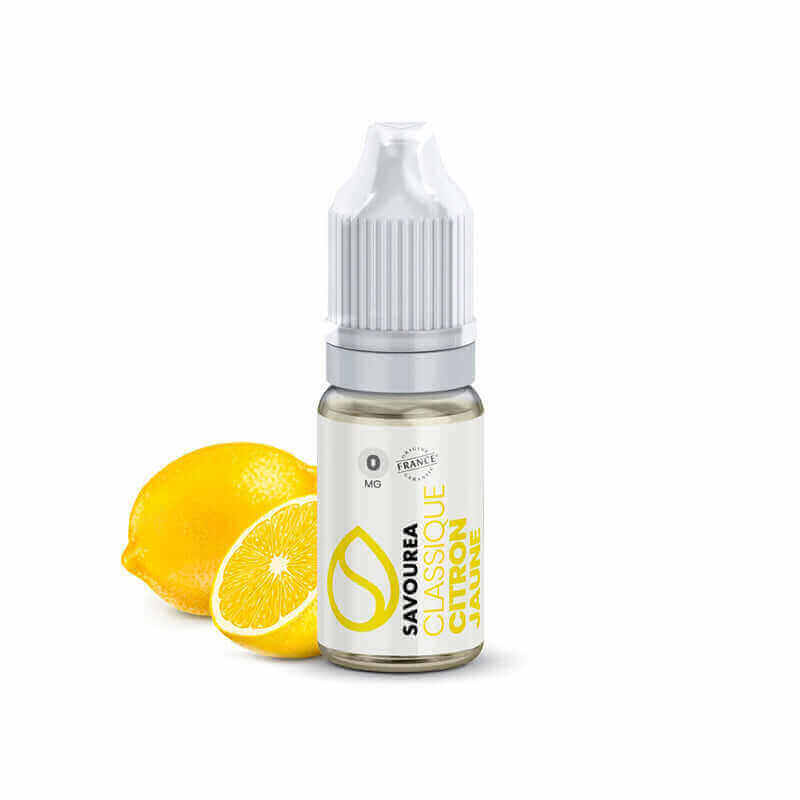 SAVOUREA Citron Jaune - E-liquide 10ml-VAPEVO