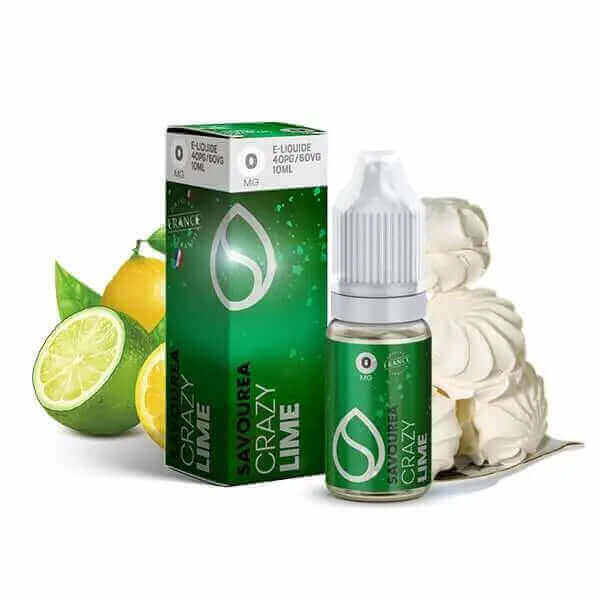 SAVOUREA Crazy Lime - E-liquide 10ml-VAPEVO