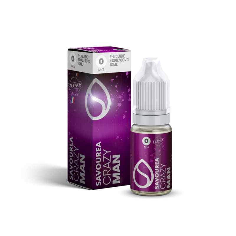 SAVOUREA Crazy Man - E-liquide 10ml-0 mg-VAPEVO
