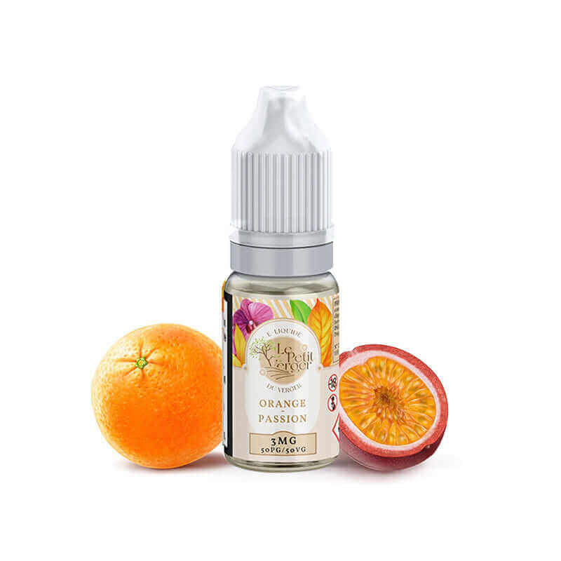 SAVOUREA Le Petit Verger Orange Passion - E-liquide 10ml-3 mg-VAPEVO