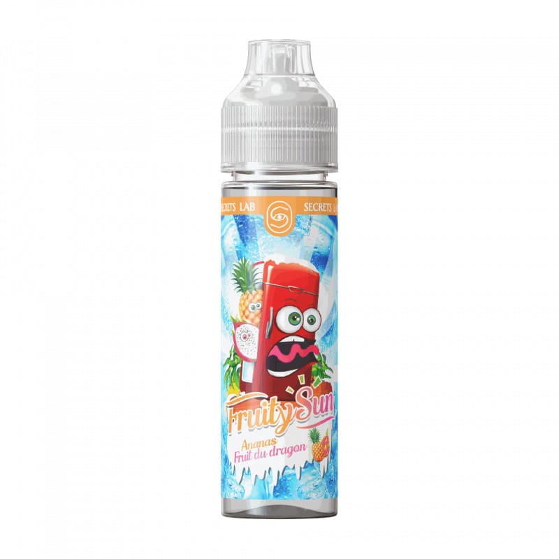 SECRET'S LAB Fruity Sun Ananas Fruit du Dragon - E-liquide 50ml 0mg | VAPEVO