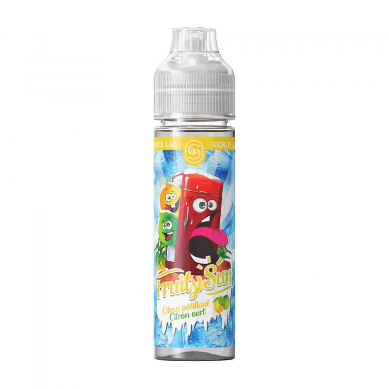 SECRET'S LAB Fruity Sun Citron Pétillant Citron Vert - E-liquide 50ml 0mg | VAPEVO