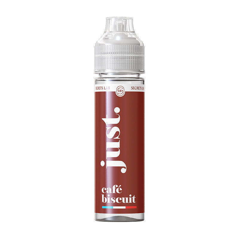 SECRET'S LAB Just Café Biscuit - E-liquide 50ml 0mg | VAPEVO