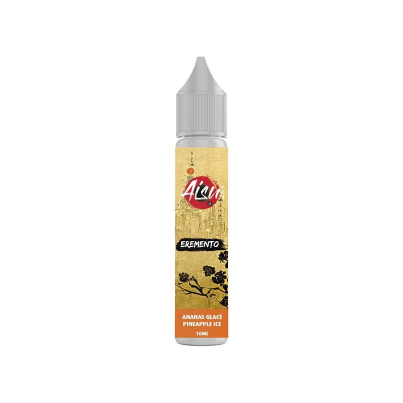 Sel de Nicotine Aisu Eremento Ananas Glacé 10ml 10 mg | VAPEVO