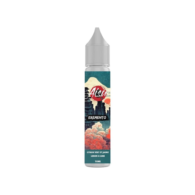 Sel de Nicotine Aisu Eremento Citron Vert & Jaune 10ml 10 mg | VAPEVO