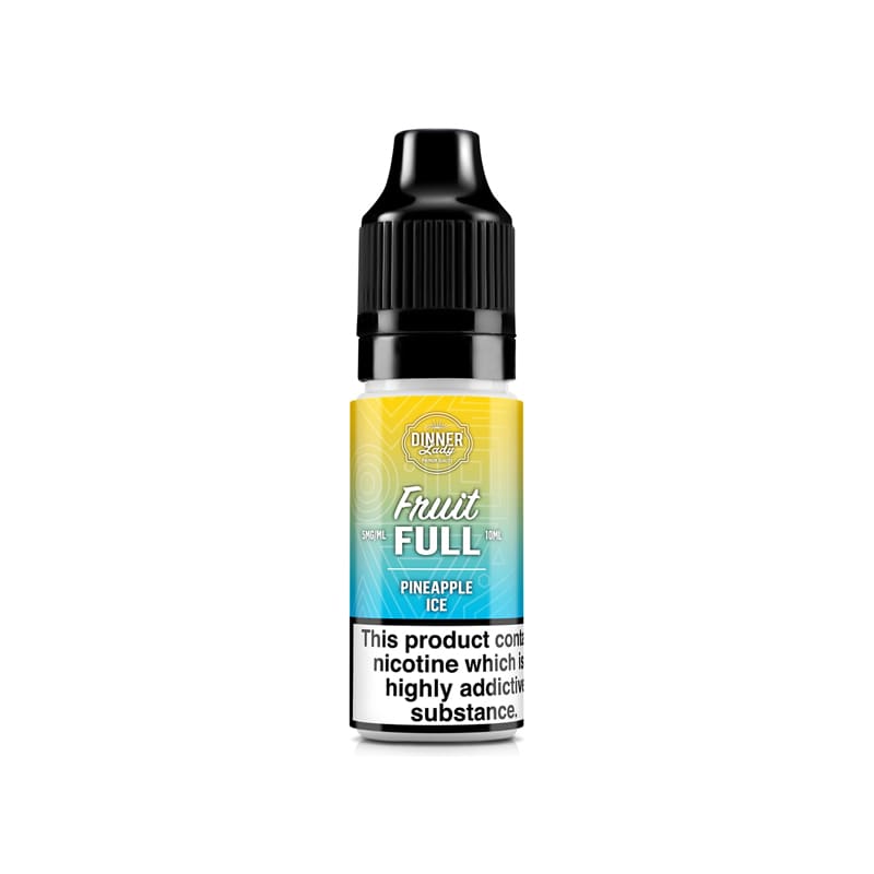 Sel de Nicotine Dinner Lady Fruit Full Pineapple Ice 10ml 10 mg | VAPEVO