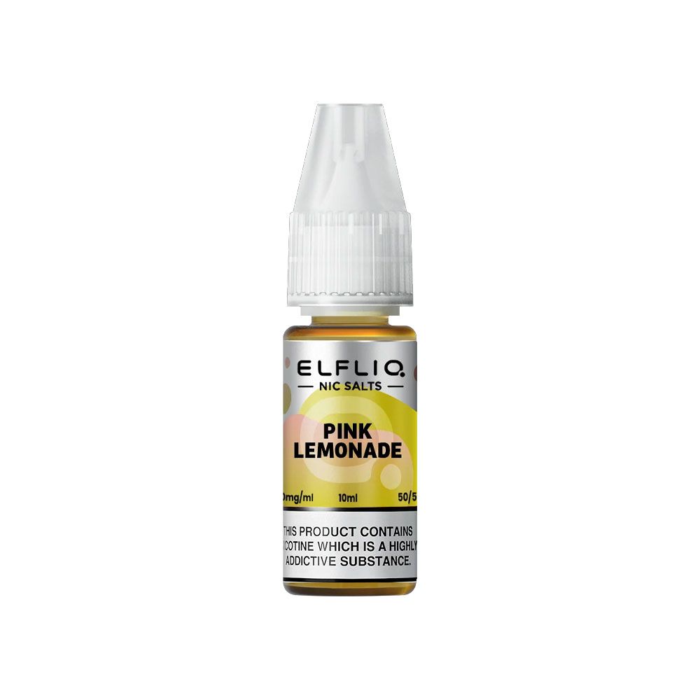 Sel de Nicotine Elfbar Elfliq Pink Lemonade 10ml 10 mg | VAPEVO