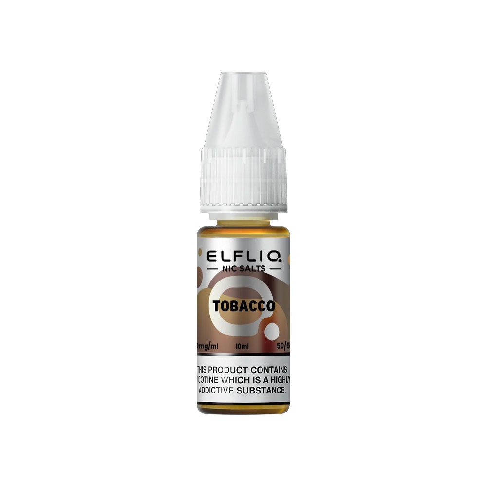 Sel de Nicotine Elfbar Elfliq Tobacco 10ml 10 mg | VAPEVO