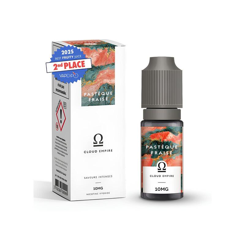 Sel de Nicotine Fuu Cloud Empire Pastèque Fraise 10ml 10 mg | VAPEVO