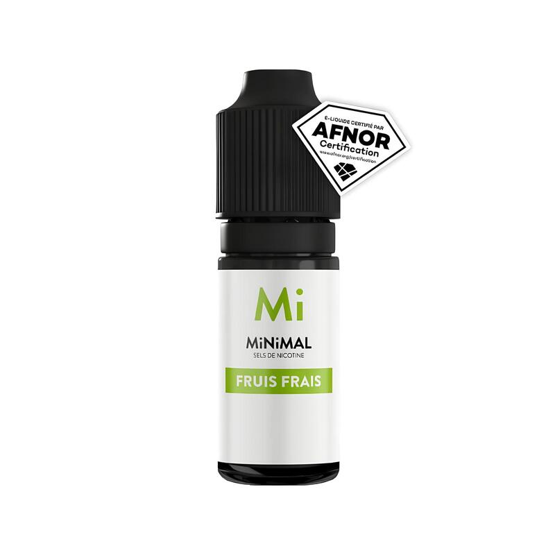 Sel de Nicotine Fuu Minimal Fruits Frais 10ml 5 mg | VAPEVO
