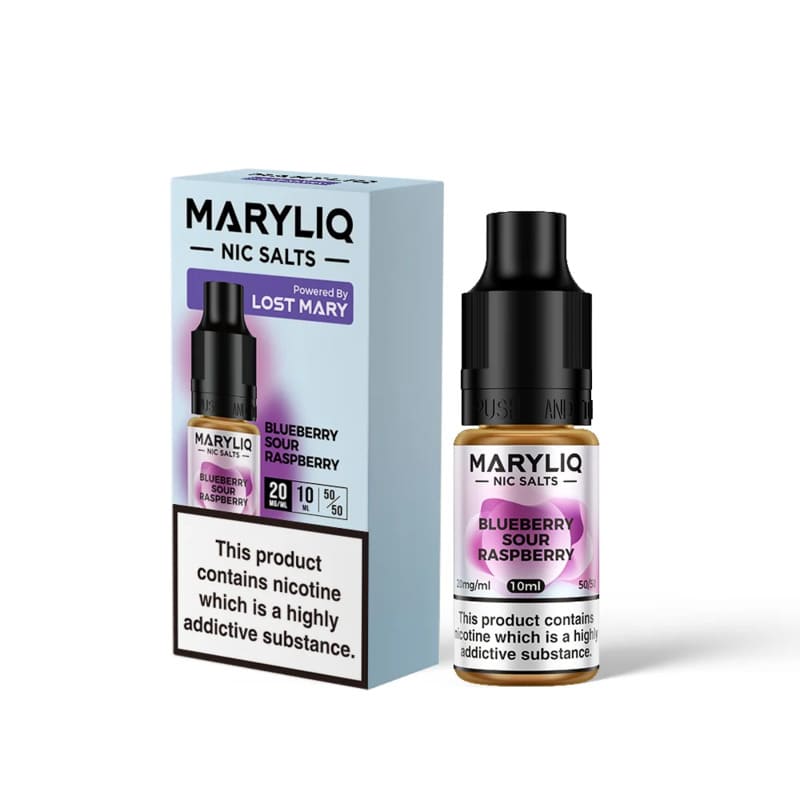 Sel de Nicotine Lost Mary Maryliq Blueberry Sour Raspberry 10ml 10 mg | VAPEVO