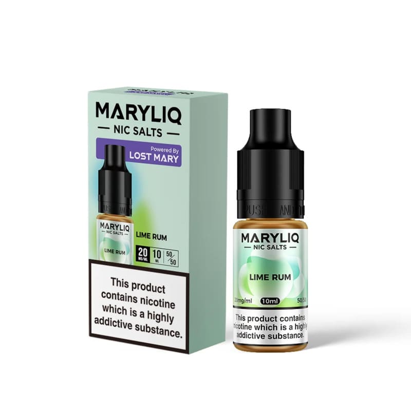 Sel de Nicotine Lost Mary Maryliq Lime Rum 10ml 10 mg | VAPEVO