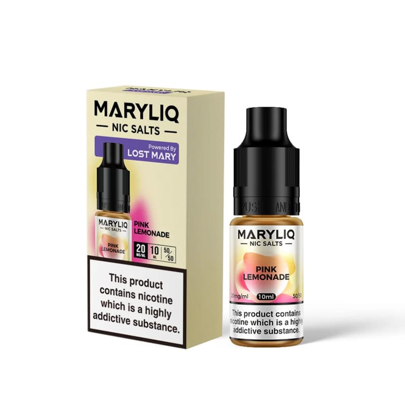 Sel de Nicotine Lost Mary Maryliq Pink Lemonade 10ml 10 mg | VAPEVO