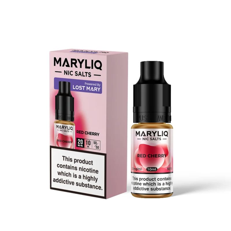 Sel de Nicotine Lost Mary Maryliq Red Cherry 10ml 10 mg | VAPEVO
