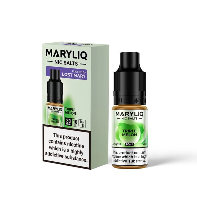 Sel de Nicotine Lost Mary Maryliq Triple Melon 10ml 10 mg | VAPEVO