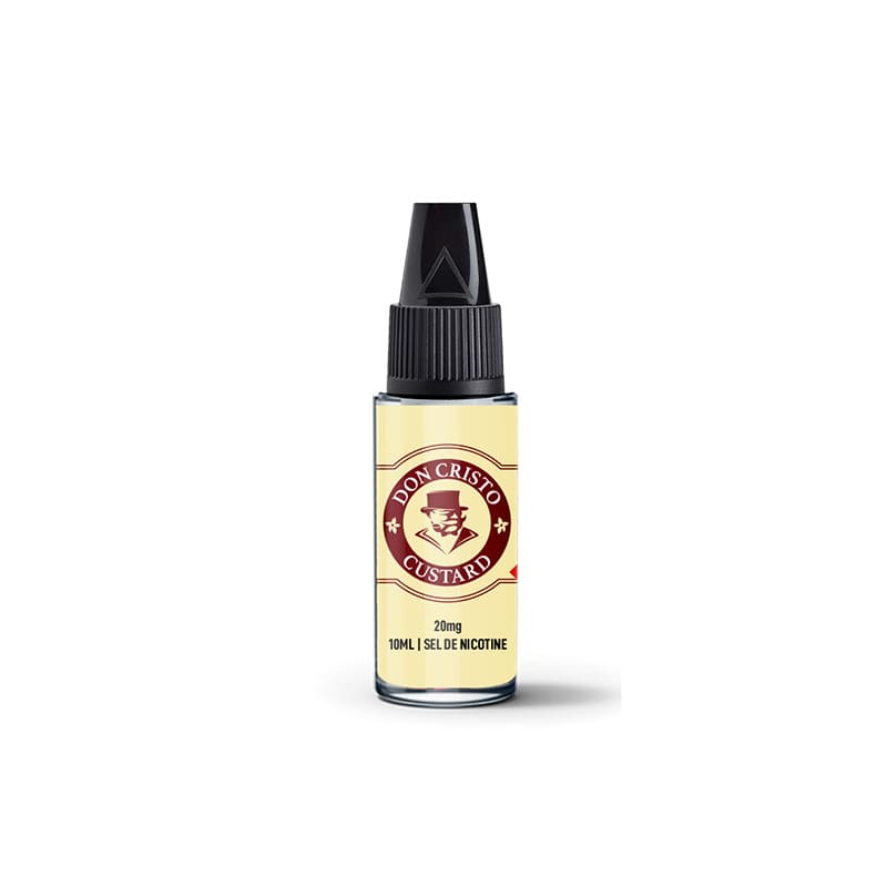 Sel de Nicotine PGVG Labs Don Cristo Custard 10ml 20 mg | VAPEVO