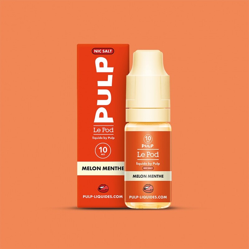 Sel de Nicotine Pulp Le Pod Melon Menthe 10ml 0 mg | VAPEVO