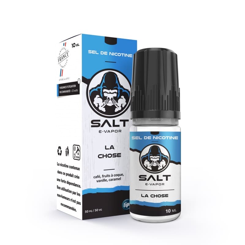 Sel de Nicotine Salt E-Vapor La Chose 10ml 10 mg | VAPEVO