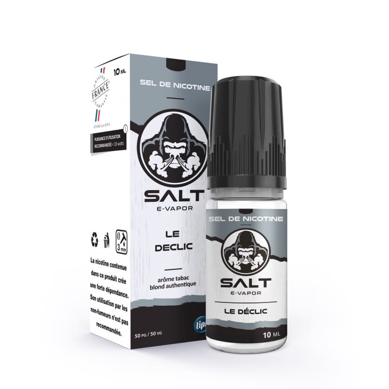 Sel de Nicotine Salt E-Vapor Le Déclic 10ml 10 mg | VAPEVO