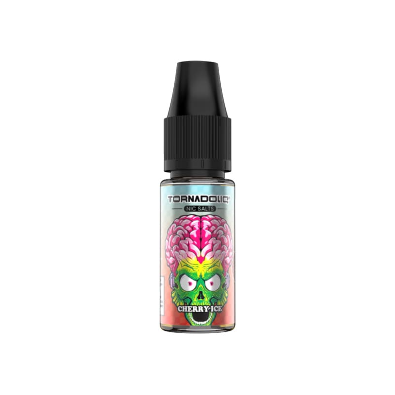 Sel de Nicotine TornadoLiq Cherry Ice 10ml 10 mg | VAPEVO