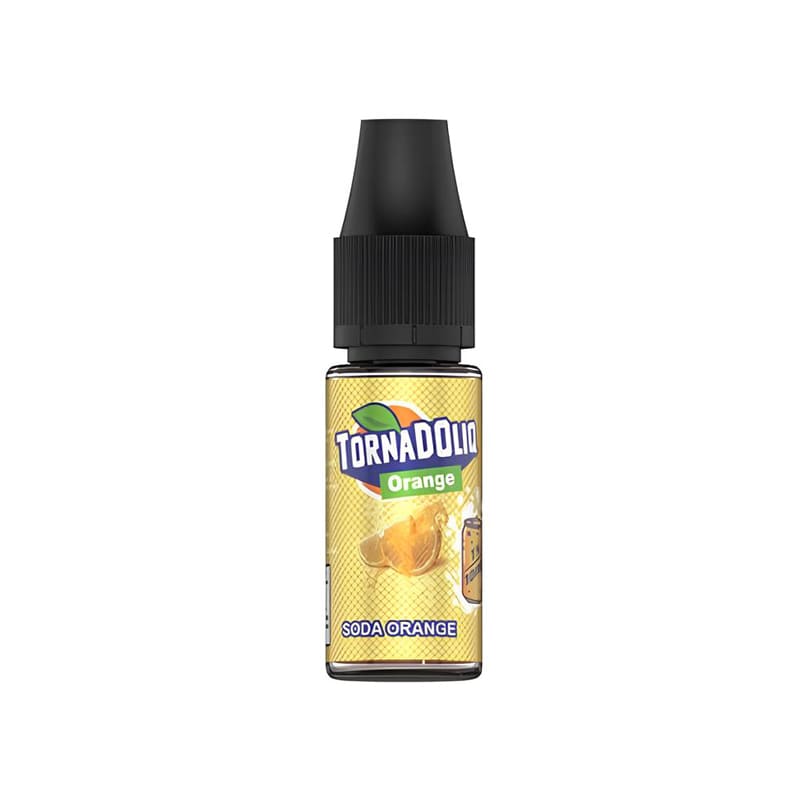Sel de Nicotine TornadoLiq Drink Edition Soda Orange 10ml 10 mg | VAPEVO