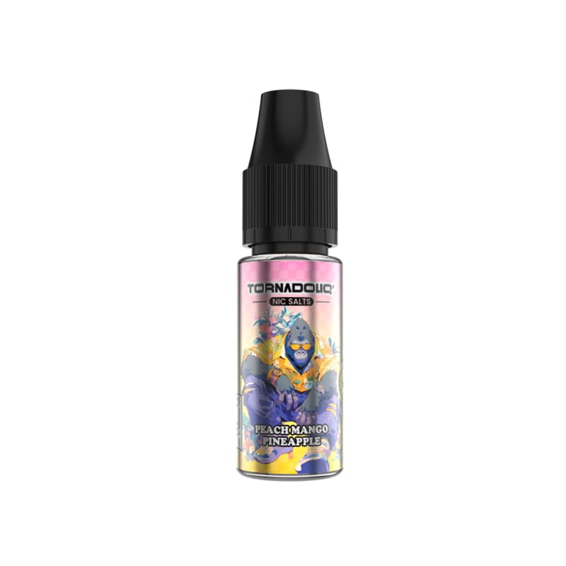 Sel de Nicotine TornadoLiq Peach Mango Pineapple 10ml 10 mg | VAPEVO