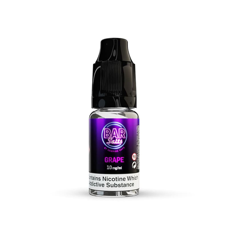 Sel de Nicotine Vampire Vape Bar Salts Grape 10ml 10 mg | VAPEVO