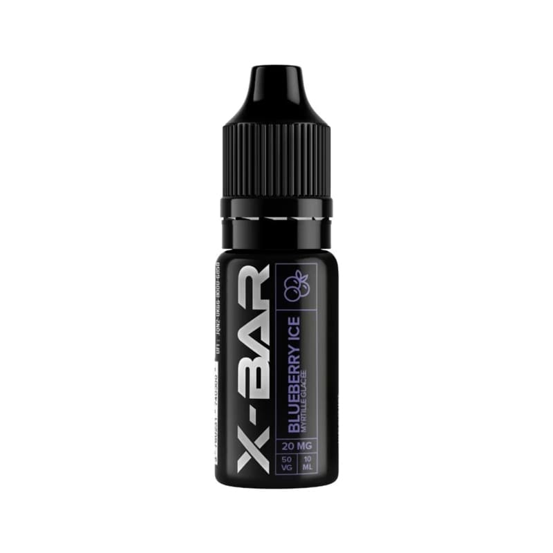 Sel de Nicotine X-Bar Blueberry Ice 10ml 10 mg | VAPEVO