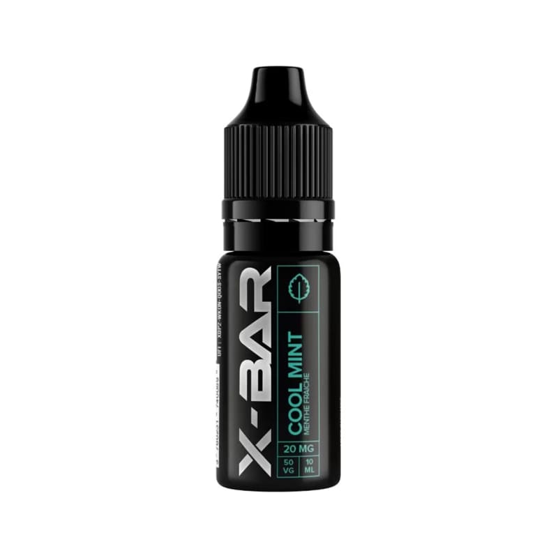 Sel de Nicotine X-Bar Cool Mint 10ml 10 mg | VAPEVO