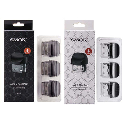 SMOKTECH Nord 2 - Pack de 3 Cartouches Pod 4.5ml-Nord 2 Nord-VAPEVO