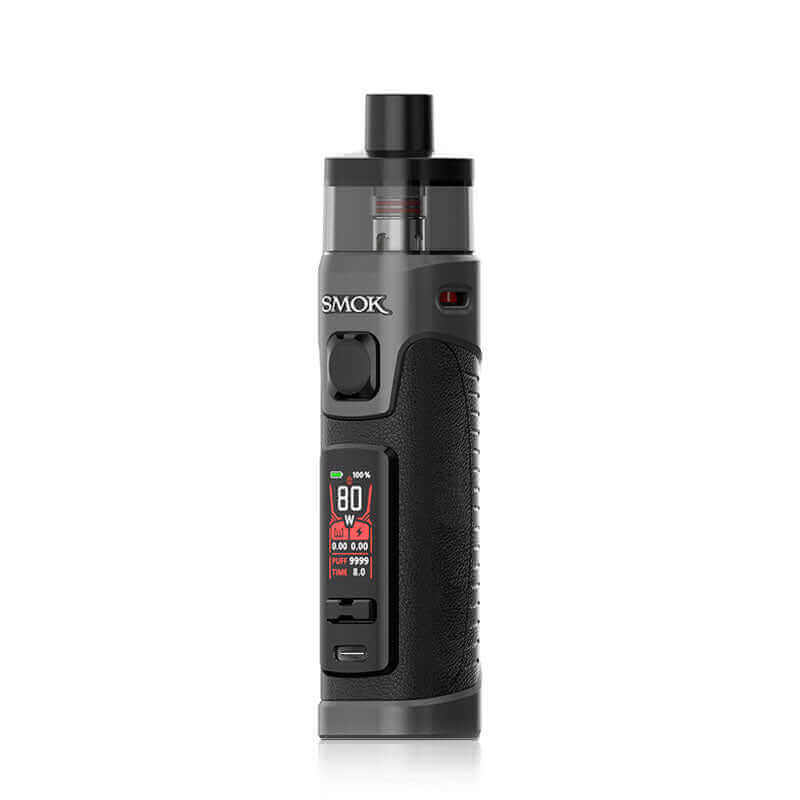 SMOKTECH RPM 5 Pro - Kit E-Cigarette 80W 6.5ml-Black Leather-VAPEVO