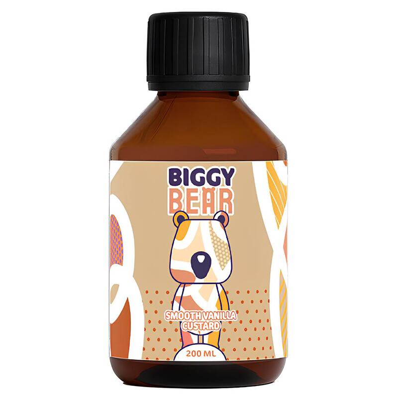 E-liquide Smooth Vanilla Custard 200ml 0mg – Biggy Bear