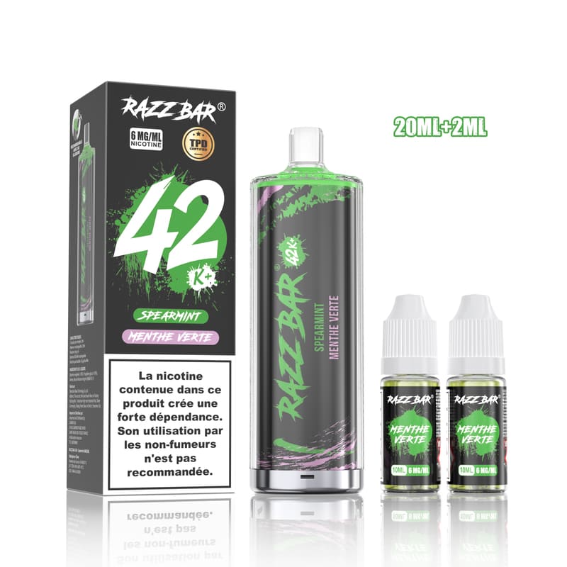 Kit Razz Bar 42K 6mg