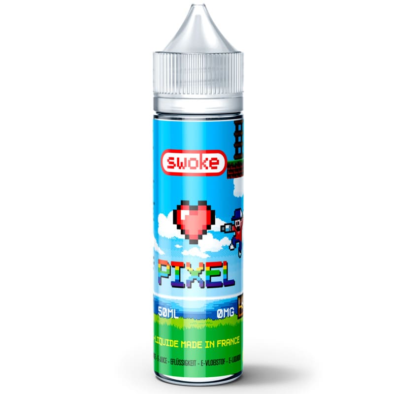 SWOKE Pixel - E-liquide 50ml-0 mg-VAPEVO