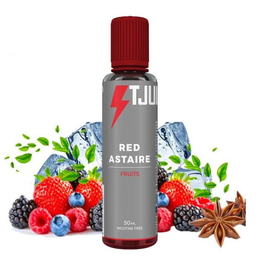 T-JUICE Red Astaire - E-liquide 50ml-0 mg-VAPEVO