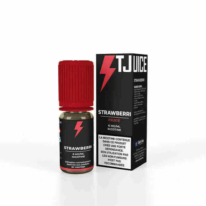 T-JUICE Strawberri - E-liquide 10ml-VAPEVO