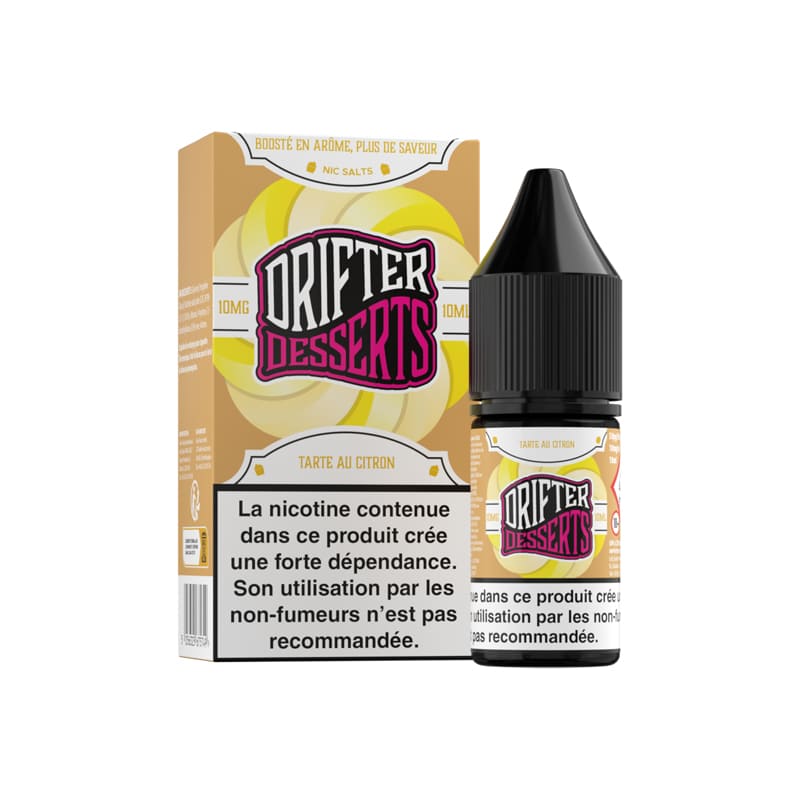 Sel de Nicotine Drifter Desserts Salts Tarte au Citron 10ml